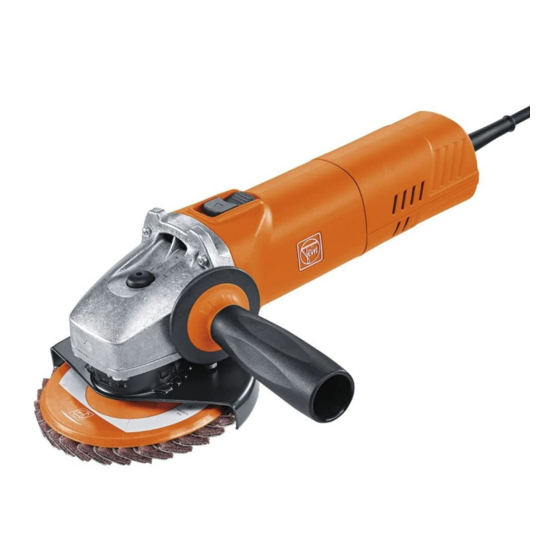 Fein WSG17-70 Inox Instruction Manual