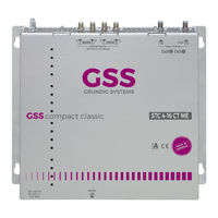 GSS compact STC 4-16 CT lite Assembly Instruction Manual