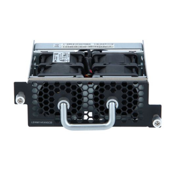 New H3C Technologies LSWM1HFANSC Assemblies Installtion