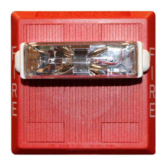 Wheelock HS4-24MCW Series Installation Instructions