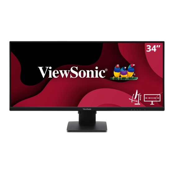 ViewSonic VA3456-mhdj User Manual