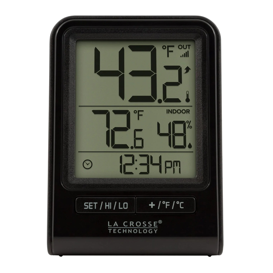La Crosse Technology 308-1409BTv4 Setup Manual