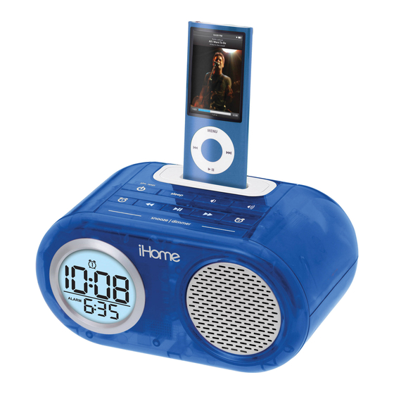 iHome iH33 Quick Start Manual