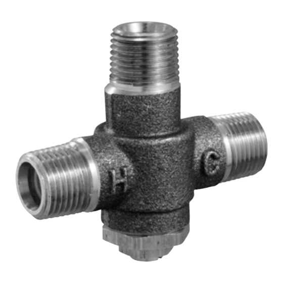Watts POWERS HydroGuard LFG480 Series Installation Instructions