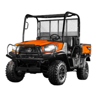 Kubota RTV-X Operator's Manual