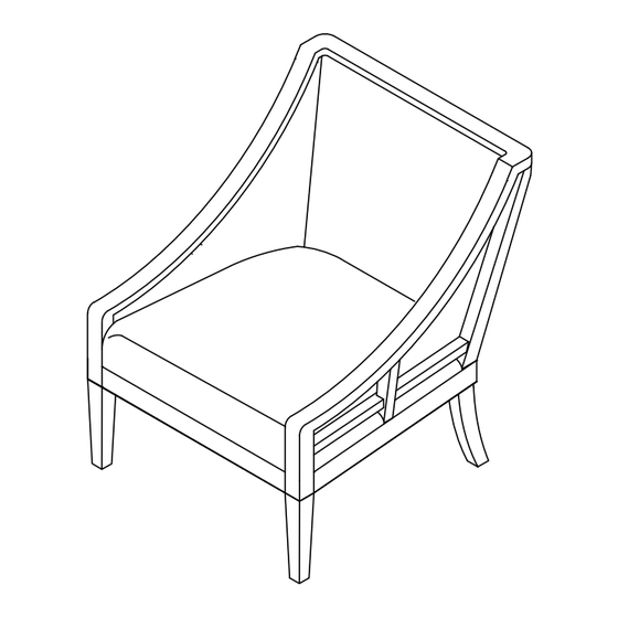 Lane LONDON ACCENT CHAIR 30070-12-01 Assembly Instructions