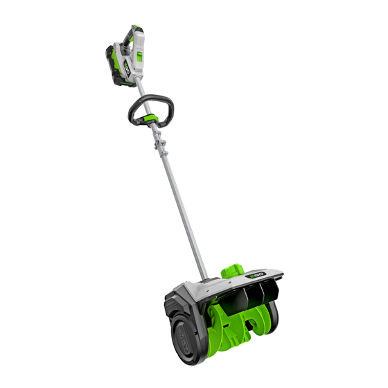 EGO POWER+ SNOW SHOVEL SNS1200 Manuals