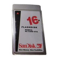 Sandisk SDP3B Product Manual
