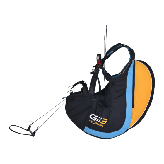 SKY PARAGLIDERS Gii 3 User Manual