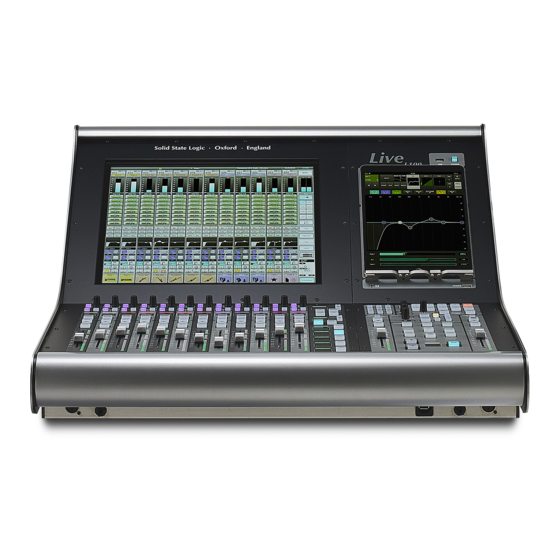 Solid State Logic L500 Plus Installation Manual