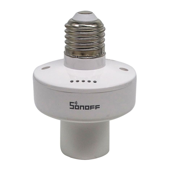 Sonoff Slampher User Manual