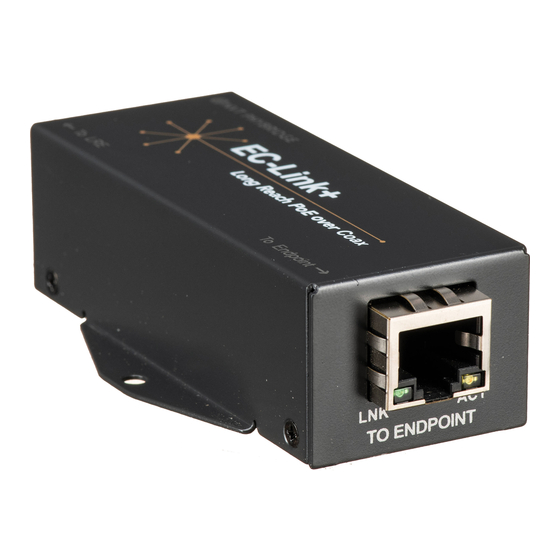 NVT Phybridge EC-Link+ Quick Install Manual