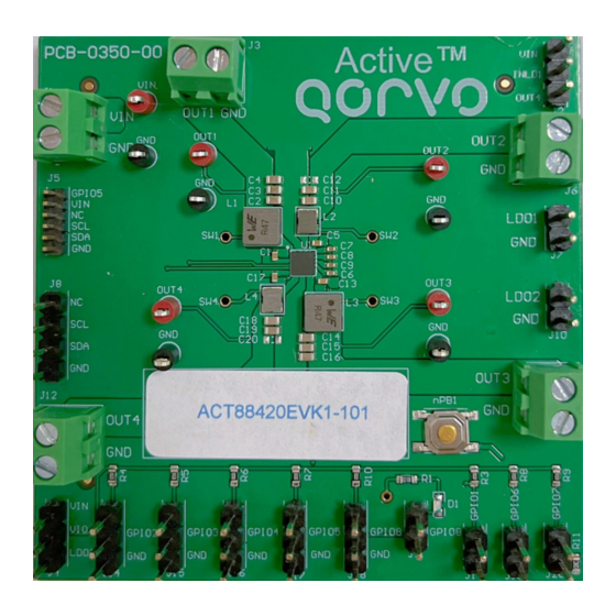 Qorvo Active ACT88420EVK1-101 User Manual