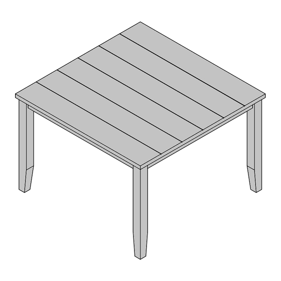 Furniture of America CM3716PT Assembly Instructions Manual
