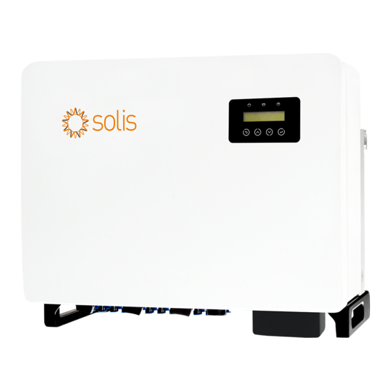 Ginlong SOLIS S5-GC50K Installation And Operation Manual