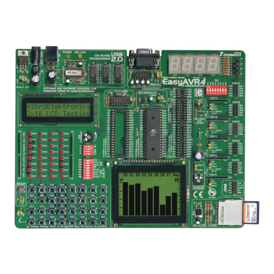 mikroElektronika EasyAVR4 User Manual