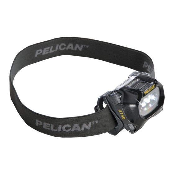 Pelican 2740 LED Instructions