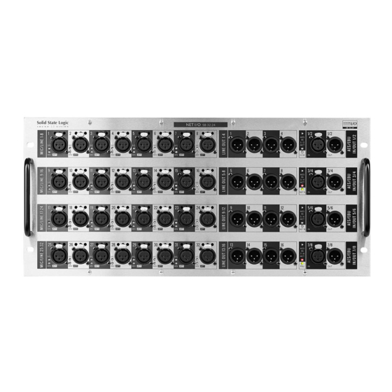 Solid State Logic SB 32.24 User Manual