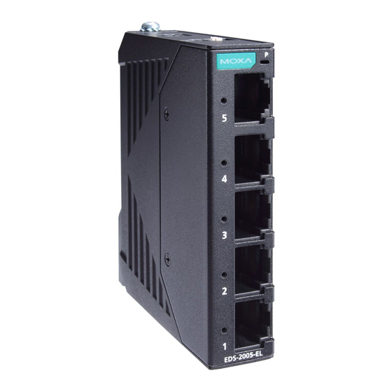 Moxa Technologies EDS-2005-EL Series Quick Installation Manual