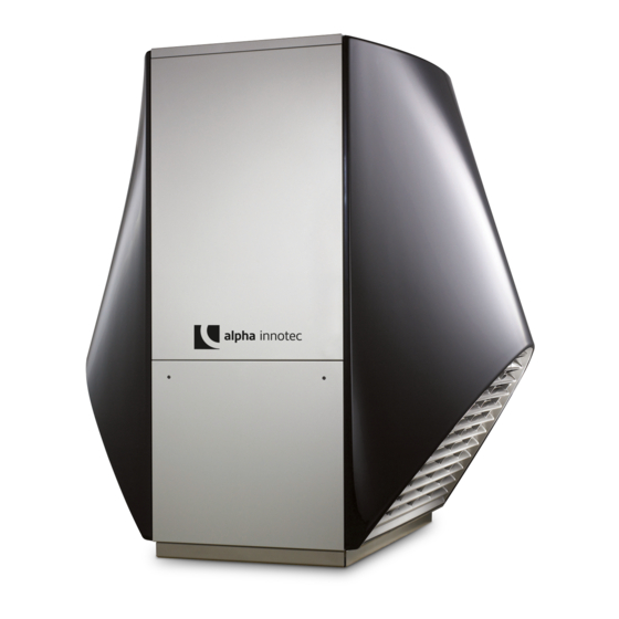 Alpha-InnoTec LWA Series Operating Manual