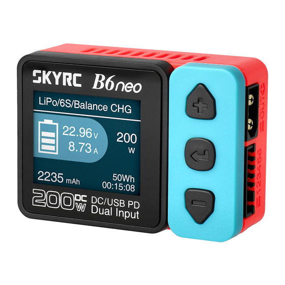 Skyrc B6neo Instruction Manual