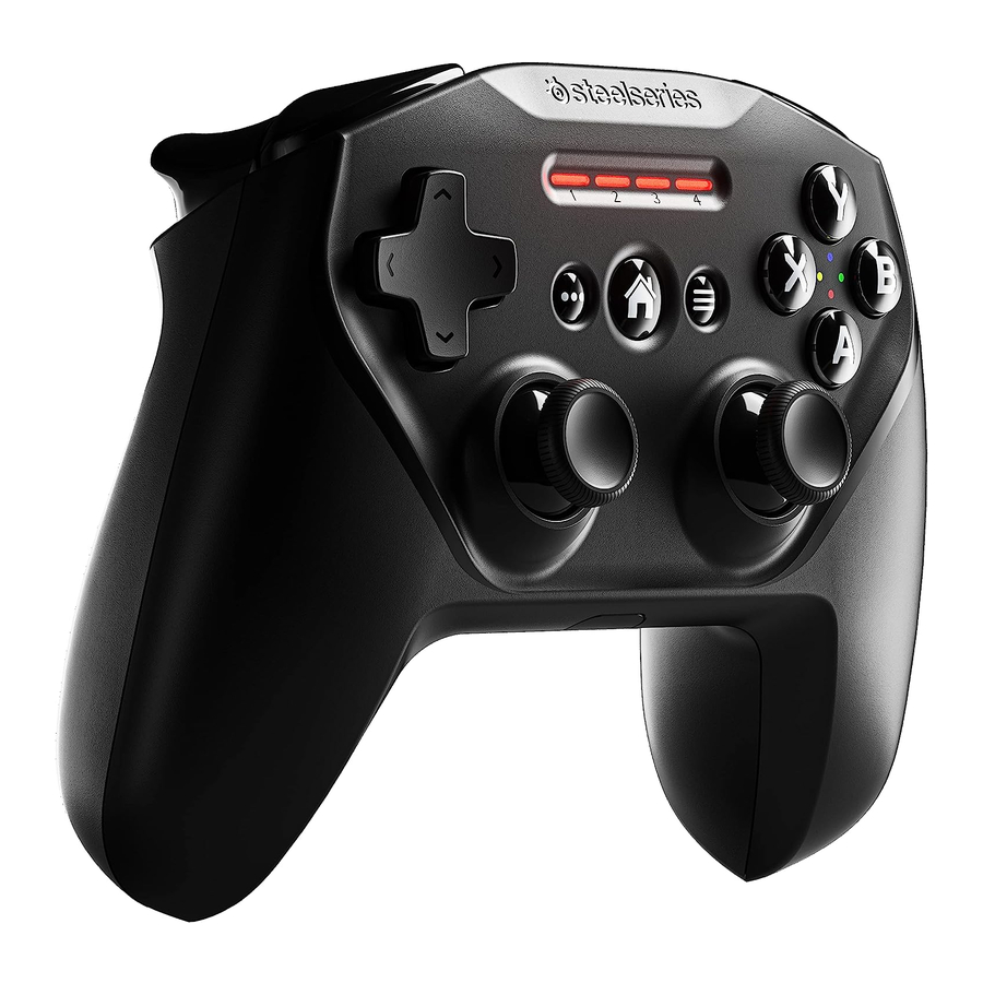 Steelseris NIMBUS+ Bluetooth Gaming controller for Android Manual