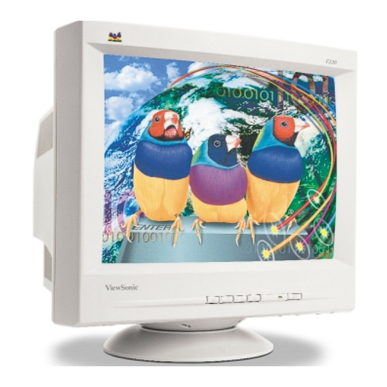 ViewSonic E220 Specifications