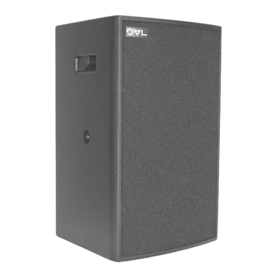 DAL ACOUSTICS i12NCX Operation Instructions Manual