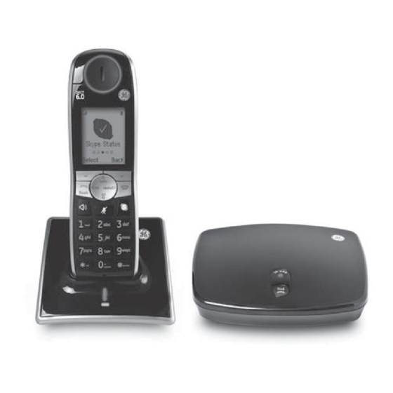 User Manuals: GE 31591 Cordless Landline Telephone