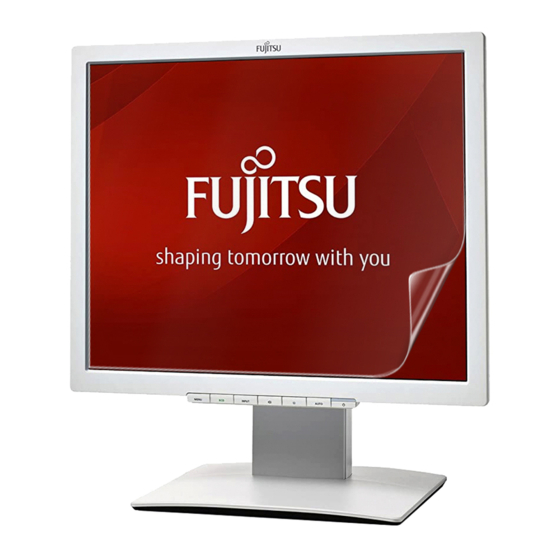 Fujitsu B19-7 LED Manuals