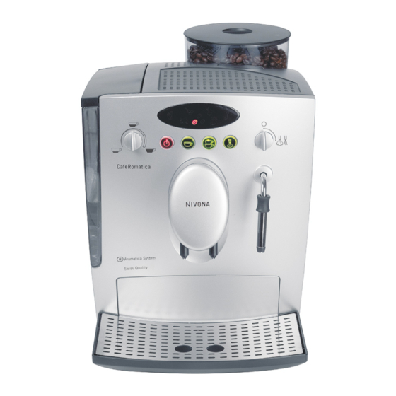 Nivona CAFEROMATICA 620 Operating Instructions Manual