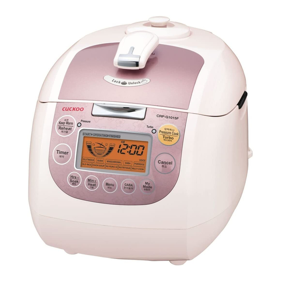 CUCKOO CRP-G1030MP Electric pressure Rice Cookers