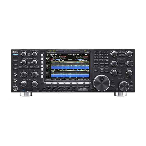 Icom IC-7851 Instruction Manual
