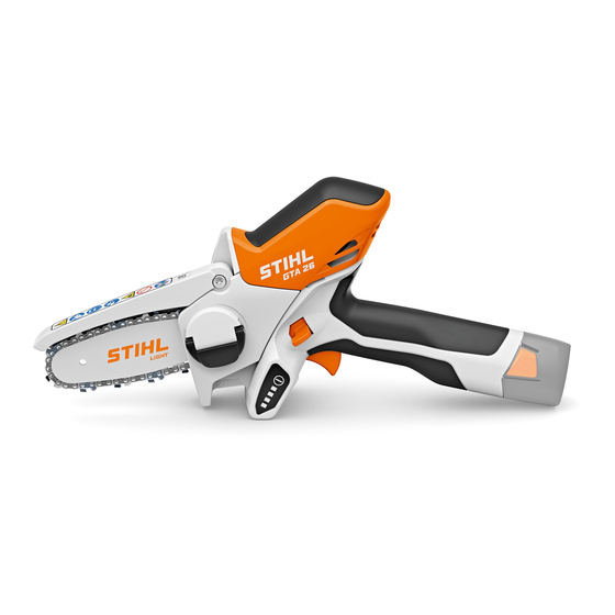 Stihl GTA 26 Instruction Manual