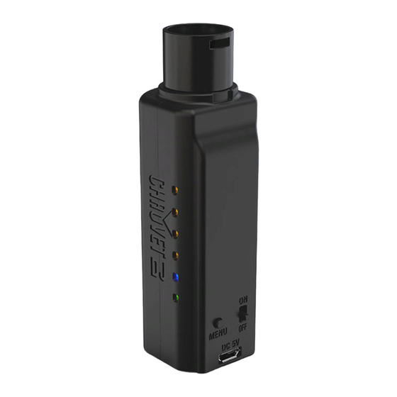 Chauvet DJ D-Fi XLR TX Instructions Manual