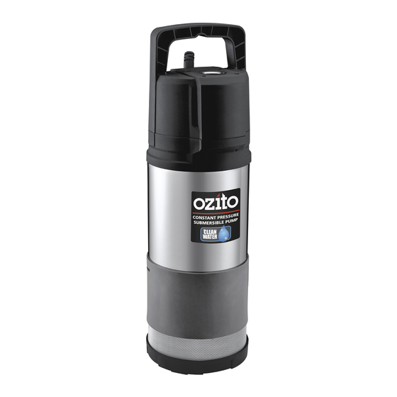 Ozito PSCP-1100 Instruction Manual