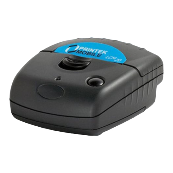 Printekmobile LCM20 Operator's Manual