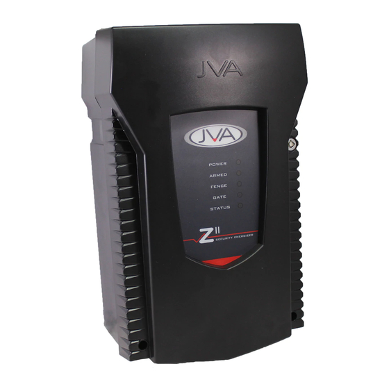 JVA Z Series Quick Start Manual