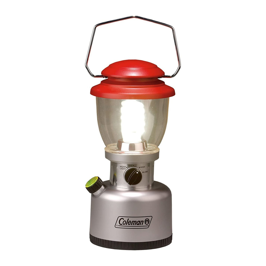 Coleman Battery Lantern User Manual