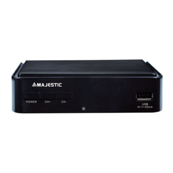 Majestic DEC 664HD/USB/REC User Manual