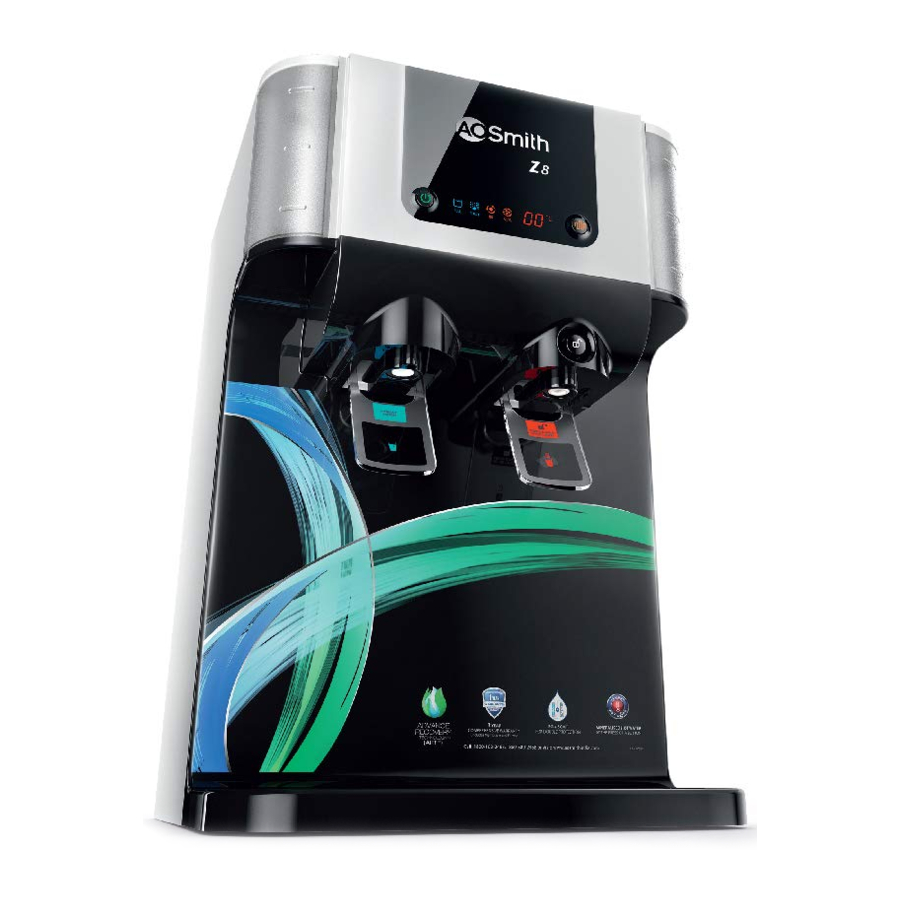 A. O. Smith Z8, Z9 - GREEN Series Water Purifier Operation Guide