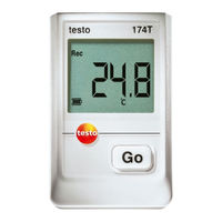Testo 174 Instruction Manual