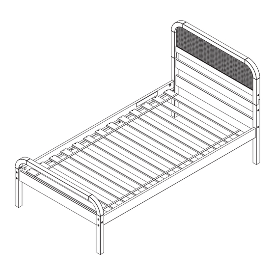 P'kolino Curva Rattan Twin Bed Manuals