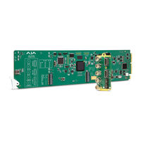 AJA OG-FS-Mini Installation And Operation Manual
