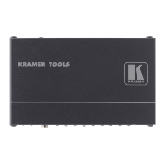 Kramer SL-1 User Manual