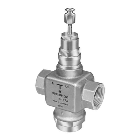 Honeywell V5013N Product Data