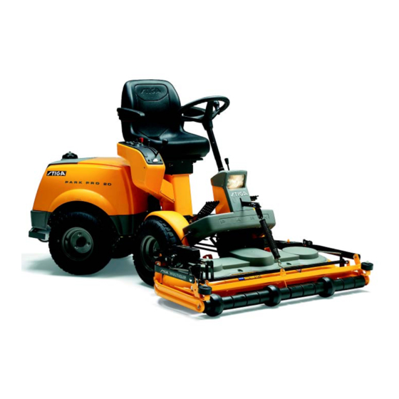 Stiga PARK PRO 20 CAT Installation Manual