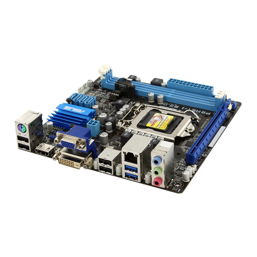 Asus P8H61-I LX R2.0 Manual