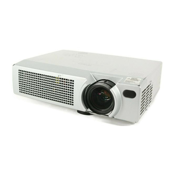 Hitachi CP-S370W User Manual