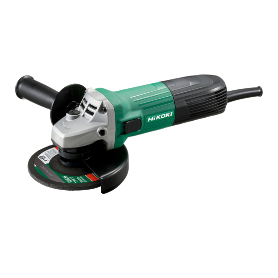 Hitachi G 12STA Handling Instructions Manual